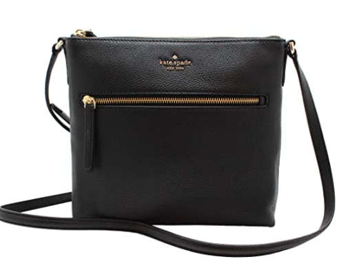 Kate Spade Jackson Top Zip Pebbled Leather Crossbody Bag