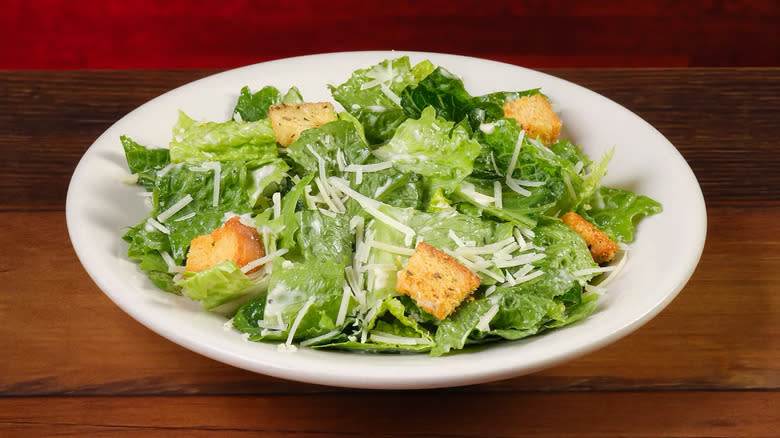 Texas Roadhouse Caesar salad