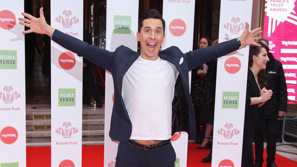 Russell Kane said working with The Prince's Trust has put him in some interesting situations