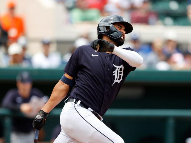 Detroit Tigers prospect Riley Greene exits spring training game