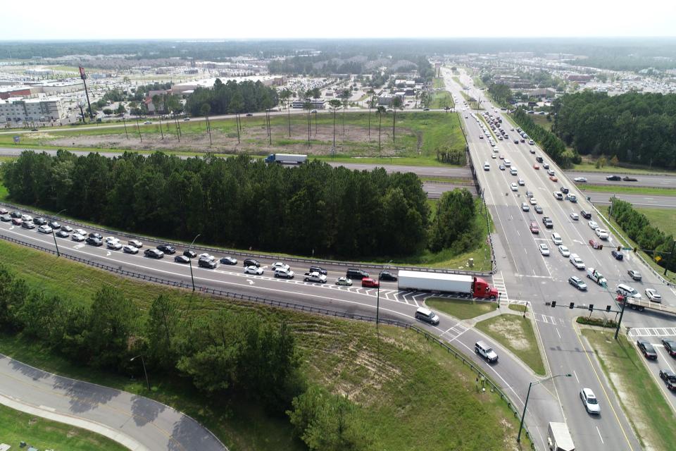 The Pooler Parkway is a frequent site of congestion. The city is trying to expand their infrastructure as population booms.