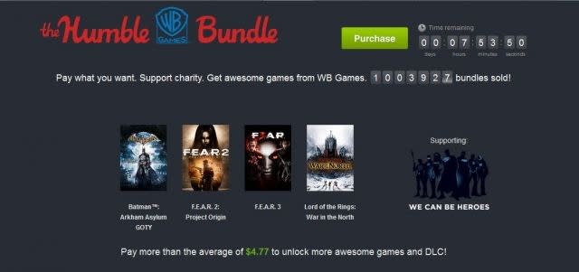 Get LOTR, Batman and Mortal Kombat in New Humble Bundle