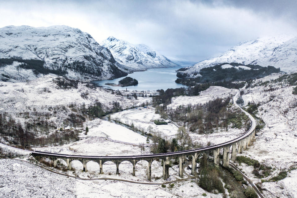 Chris Gorman's image of Scotland's famous Glenfinnan Viaduct, known for its appearance in the 'Harry Potter' films, was highly commended.