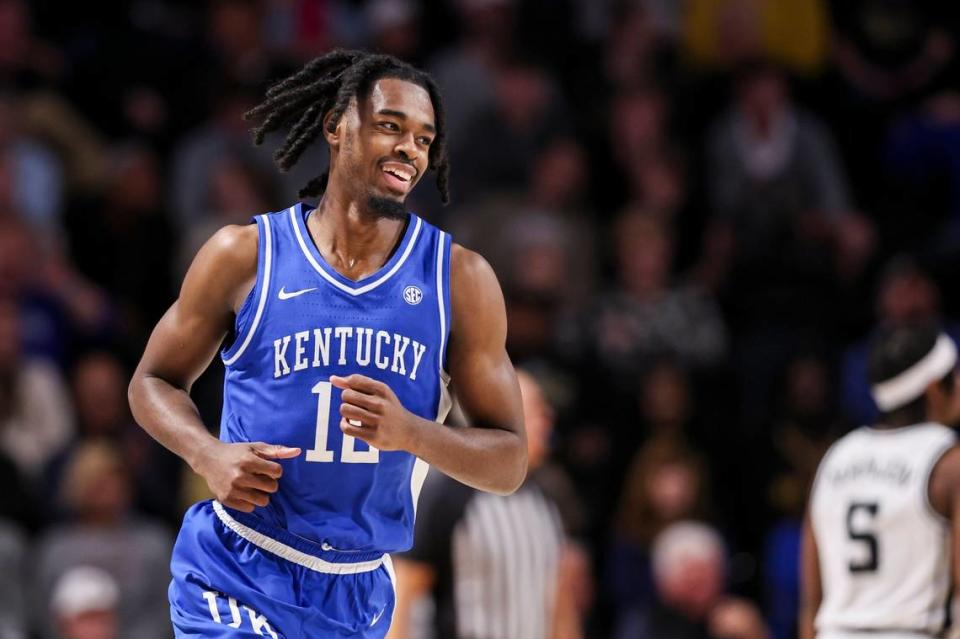 Kentucky guard Antonio Reeves is averaging 20.0 points per game and shooting 44.1% from 3-point range going into the NCAA Tournament.