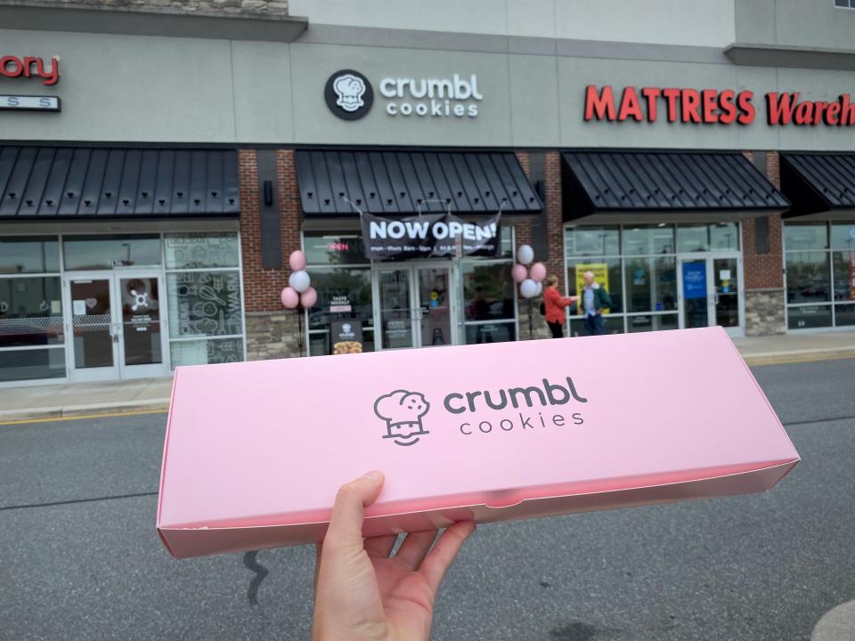 Crumbl Cookies opened in the Christiana Fashion Center Thursday, June 22, 2023.