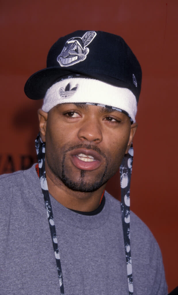 Rapper Method Man of Wu Tang Clan attends First Annual World Stunt Awards on May 20, 2001 at the Barker Hanger at Santa Monica Airport in Santa Monica, California.