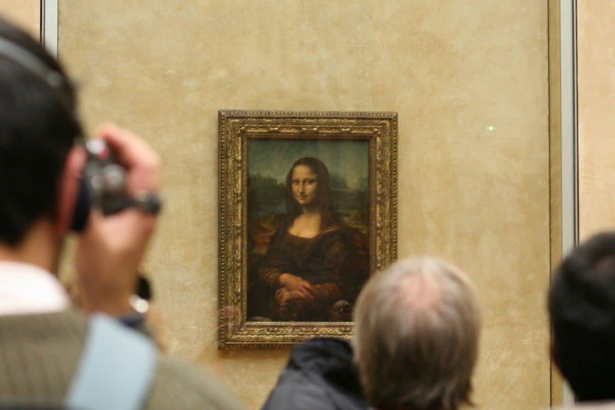 The Mona Lisa in The Louvre in Paris (PA Archive)