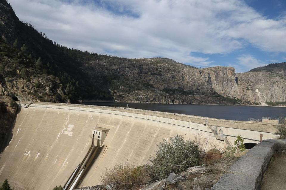 O’Shaughnessy Dam at Hetch Hetchy Reservoir in Yosemite National Park. National Park Service