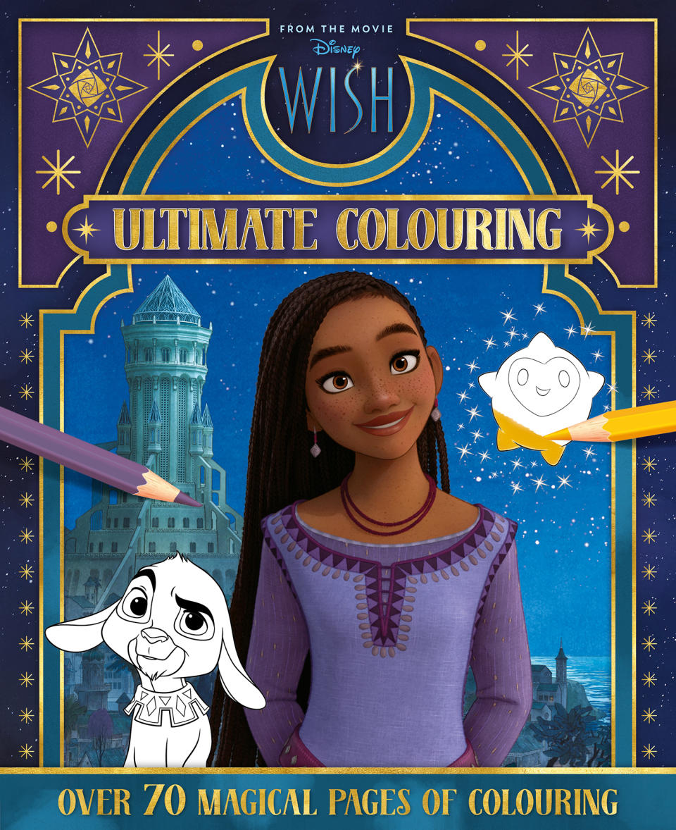 Wish Ultimate Colouring Book by Igloo Books. (Disney)