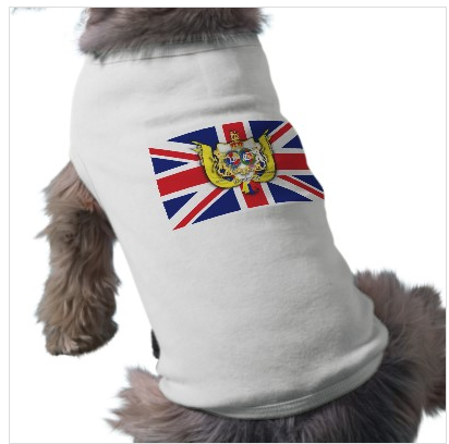 <div class="caption-credit"> Photo by: zazzle.com</div>To humans, this is a royal anniversary logo emblazoned on a pet t-shirt . To dogs, it's an annoying piece of fabric worn in exchange for a treat. Mystery solved: dogs are smarter than their masters. $24.40. Related: <br> <a rel="nofollow noopener" href="http://bit.ly/IjlBK9" target="_blank" data-ylk="slk:6 ways to celebrate Kate and Will's anniversary;elm:context_link;itc:0;sec:content-canvas" class="link ">6 ways to celebrate Kate and Will's anniversary</a> <br> <a rel="nofollow noopener" href="http://yhoo.it/ycCwVp" target="_blank" data-ylk="slk:Kate baby watch;elm:context_link;itc:0;sec:content-canvas" class="link ">Kate baby watch</a> <br> <a rel="nofollow noopener" href="http://yhoo.it/I6h52X" target="_blank" data-ylk="slk:Will and Kate Barbie dolls;elm:context_link;itc:0;sec:content-canvas" class="link ">Will and Kate Barbie dolls</a>