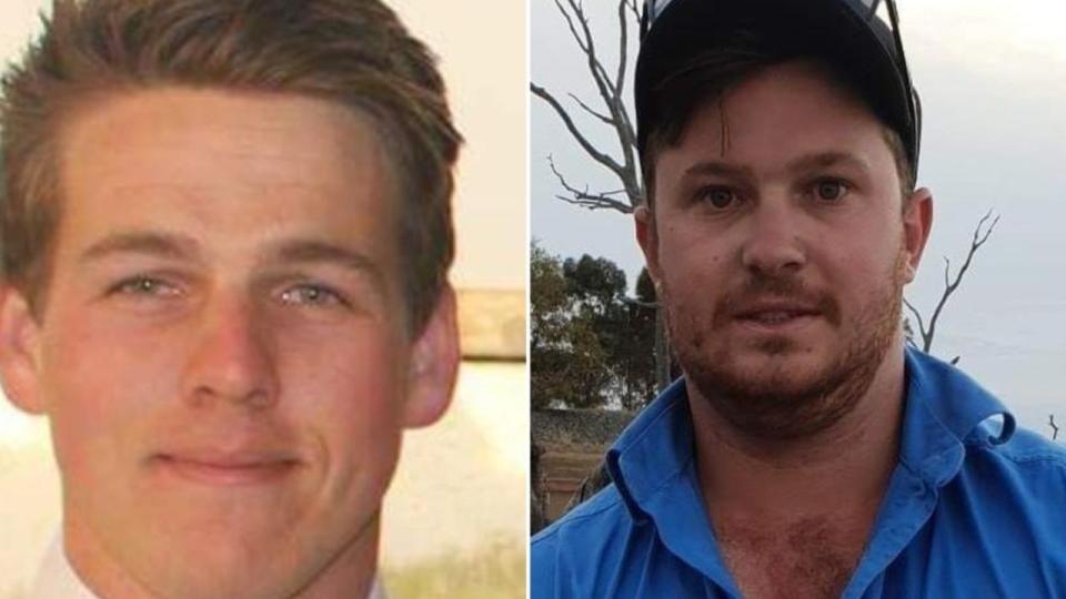 Luke Merryfull (left) and Shaun Bloomfield (right) were convicted of raping a woman at a house party in 2016. Picture: Supplied.