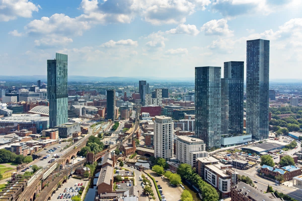 A view of Manchester’s skyline (Getty Images/iStockphoto)