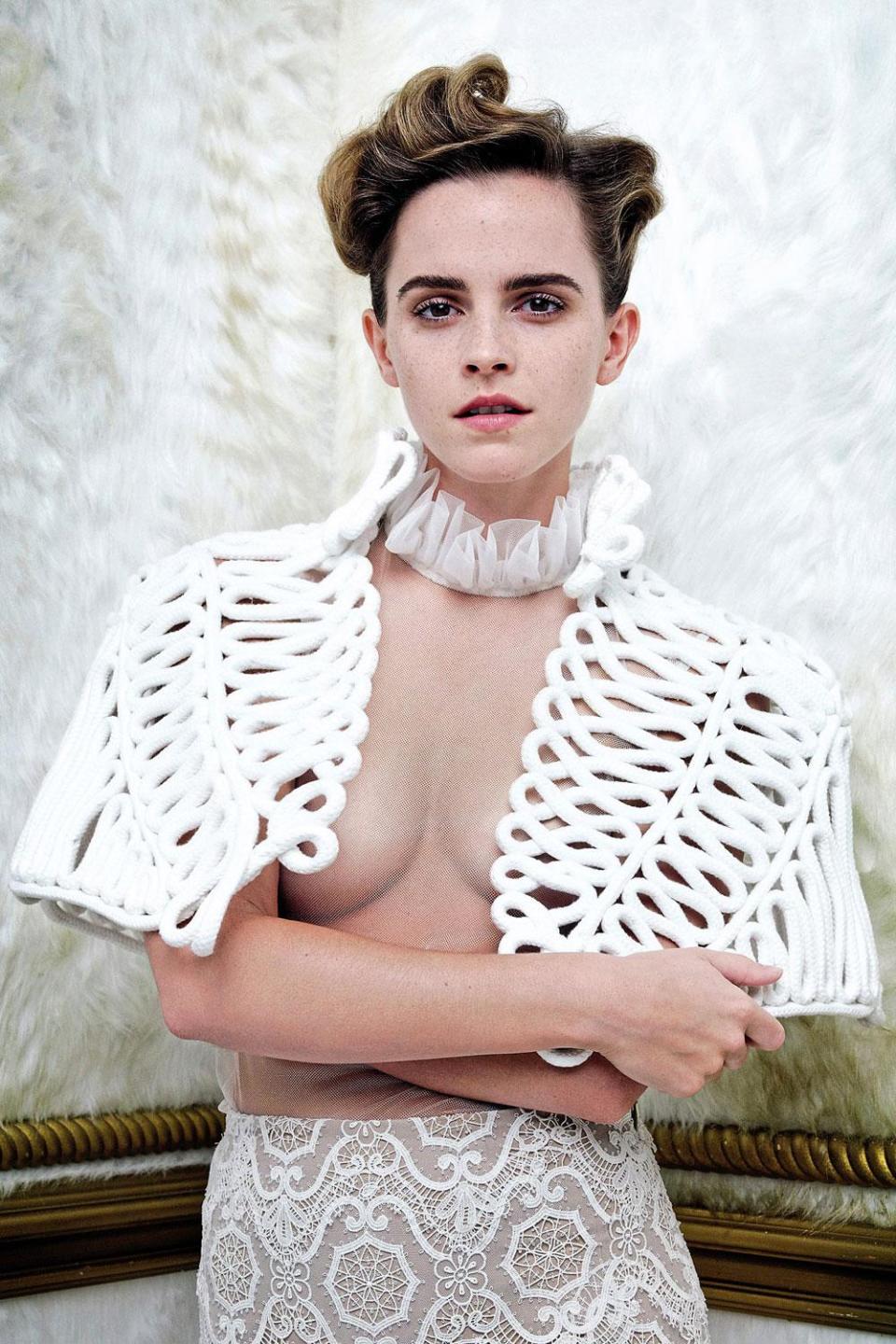 Stunning: Emma Watson models for Vanity Fair (Tim Walker)