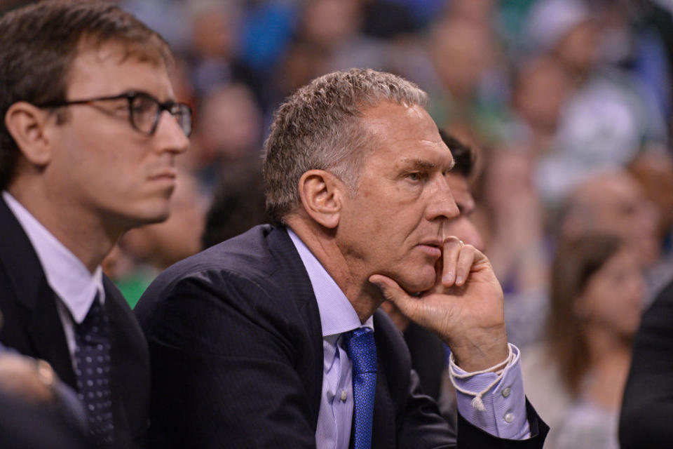 A decision regarding Philadelphia 76ers president Bryan Colangelo’s future with the team is expected soon. (Getty Images)
