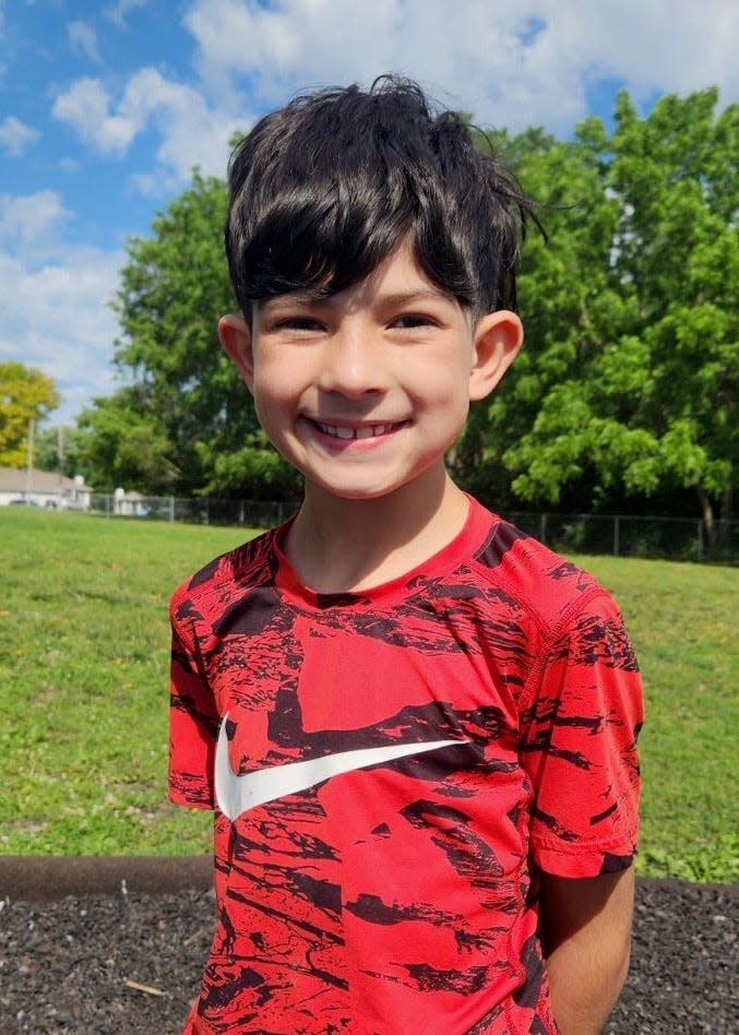 Zerick Ozuna, 9, died after being found fatally stabbed late Thursday morning in a house just south of Lake Sherwood, the Shawnee County Sheriff's Office said.