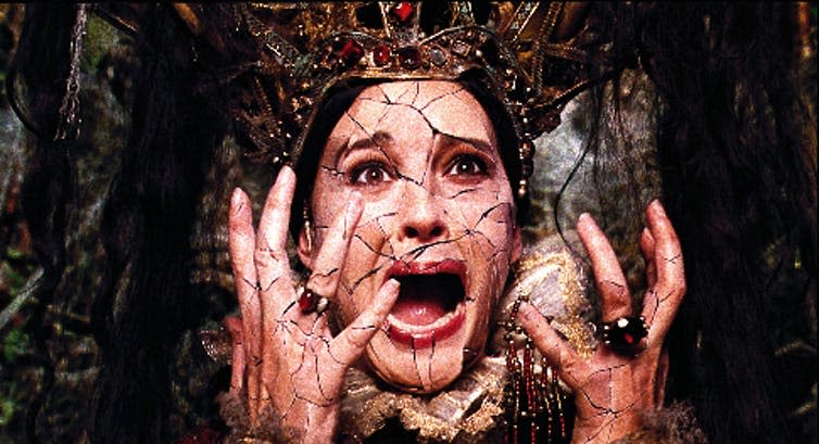 <span class="caption">Truth is much more terrible than fiction: Monica Bellucci as the Mirror Queen in The Brothers Grimm.</span> <span class="attribution"><span class="source">Dimension Films</span></span>