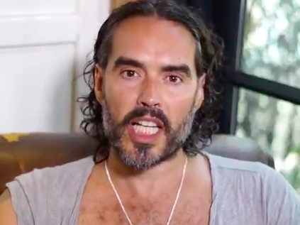 Russell Brand said he is ‘aware of the power of female sexuality’ (Twitter)