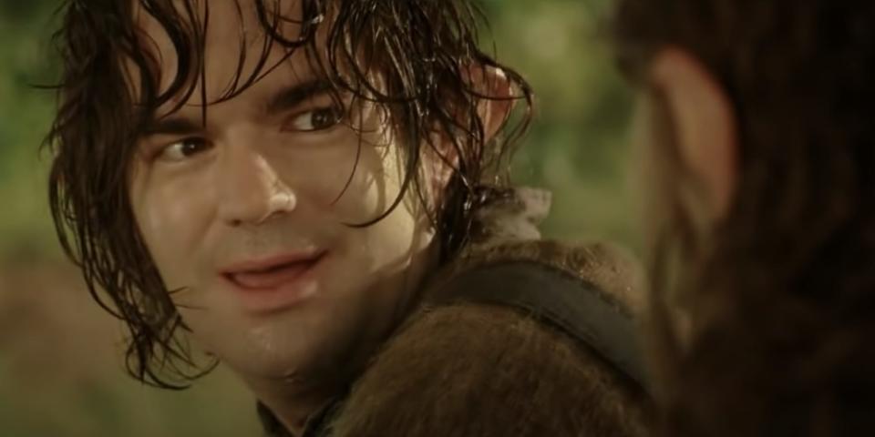 deagol in wet clothes in lord of the rings