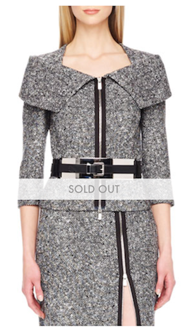 The Michael Kors outfit, currently sold out on Neiman Marcus's online shop after the first lady wore the outfit to the 2015 State of the Union address.