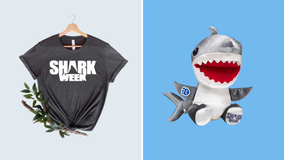 Shark Week 2023 is here! Shop nautical merch from these brands to