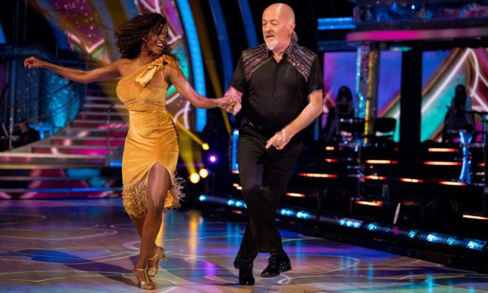 The comedian Bill Bailey has been paired with Oti Mabuse