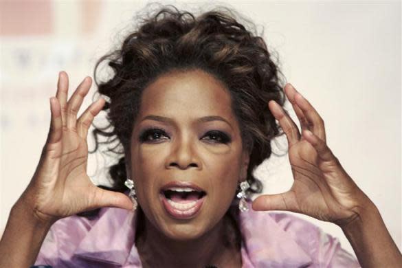 11: Talk show host Oprah Winfrey.