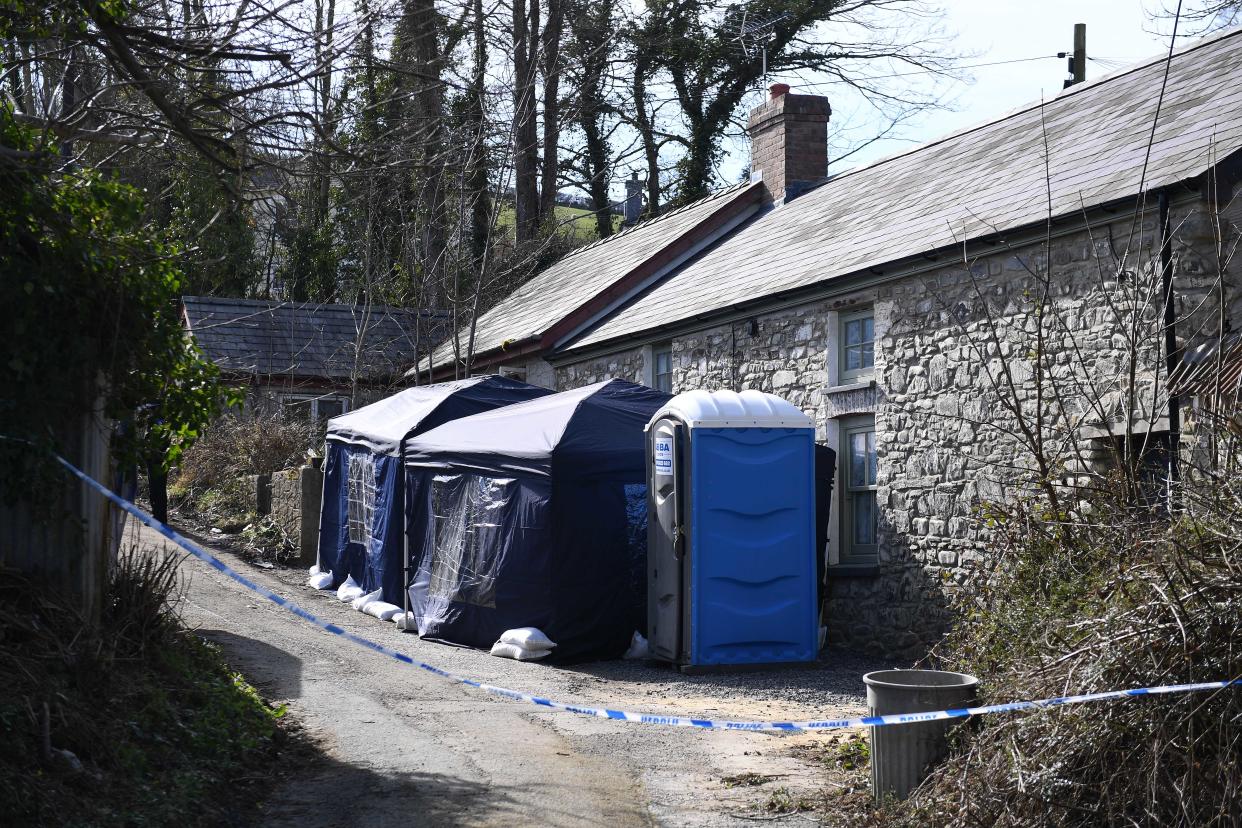 The mother and daughter lived at this cottage in Wales (Picture: Wales News Service)