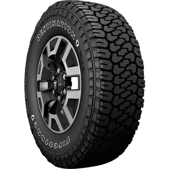 <p><a href="https://go.redirectingat.com?id=74968X1596630&url=https%3A%2F%2Fwww.walmart.com%2Fip%2FFirestone-Destination-X-T-All-Terrain-LT285-70R17-121-118S-E-Light-Truck-Tire%2F910869535&sref=https%3A%2F%2Fwww.roadandtrack.com%2Fgear%2Fg45229229%2Fbest-all-terrain-tire%2F" rel="nofollow noopener" target="_blank" data-ylk="slk:Shop Now;elm:context_link;itc:0;sec:content-canvas" class="link ">Shop Now</a></p><p>Firestone Destination X/T</p><p>walmart.com</p><p>$299.99</p><span class="copyright">Walmart</span>