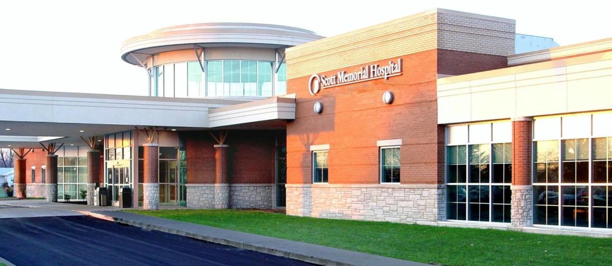 Scott County Memorial Hospital is a &quot;critical access hospital&quot; located in Scottsburg, Indiana. (Photo: WDRB) 