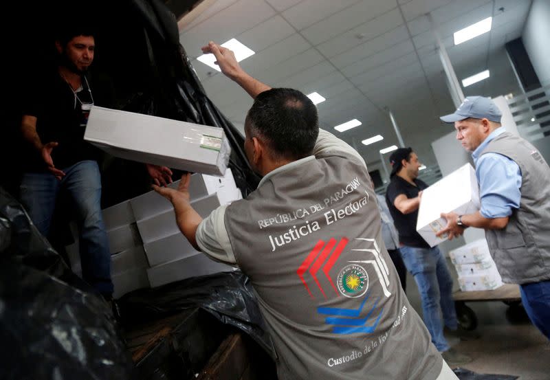 FILE PHOTO: Paraguay readies for general elections