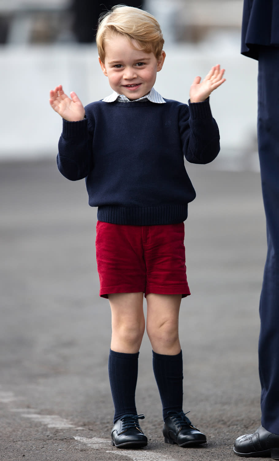 <p>Ballet is part of the curriculum at Prince George's school, and his dad Prince William revealed in 2018 that <a href="https://people.com/royals/prince-william-reveals-5-year-old-prince-george-is-taking-ballet-and-loves-it/" rel="nofollow noopener" target="_blank" data-ylk="slk:George "loves" the dance class;elm:context_link;itc:0;sec:content-canvas" class="link ">George "loves" the dance class</a>. </p>