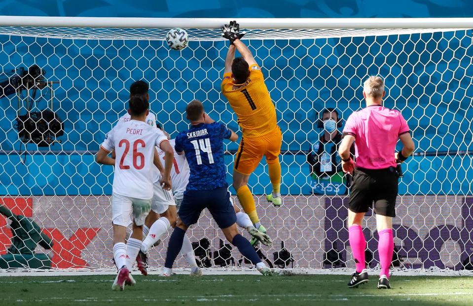 Slovakia’s keeper had a shocking afternoon in the Euros (Getty Images)