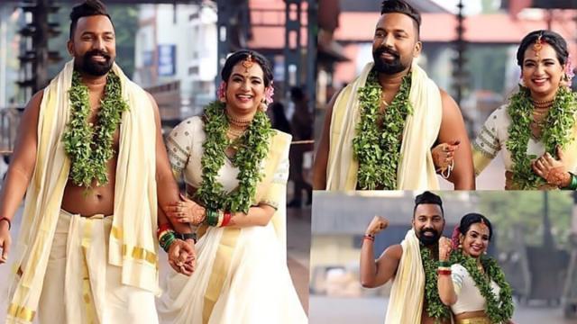 640px x 360px - Malayalam Actress Saranya Anand And Manesh Rajan Nair Tie The Knot! (View  Wedding Pictures)