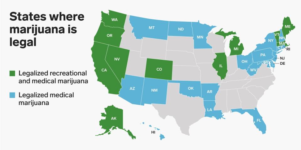 states where marijuana legal 2x1