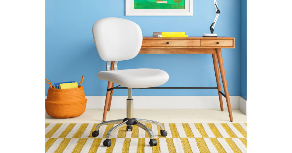 The Wayfair Basics Mesh Task Office Chair comes in basic white plus 14 other colors. (Photo: Wayfair)