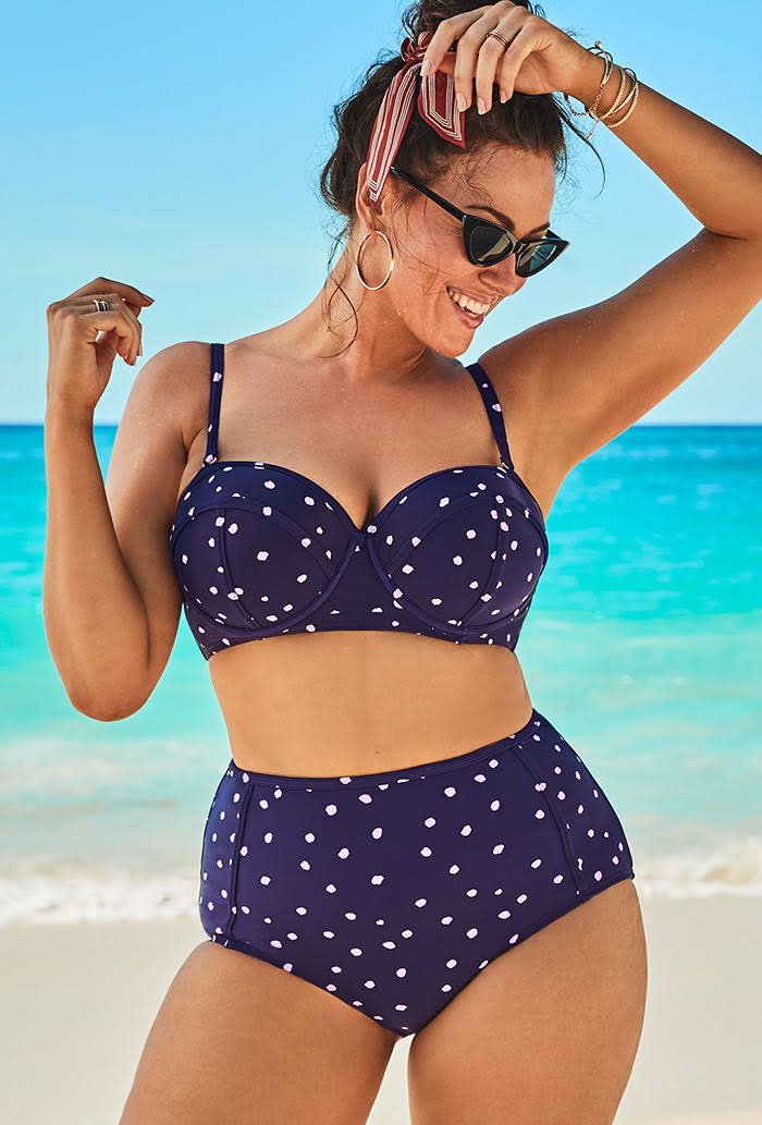 Madame Offshore High Waist Underwire Bikini. Image via Swimsuits for All.