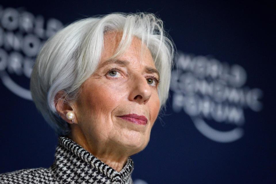 Ms Lagarde has spoken about gender equality between staff: AFP/Getty