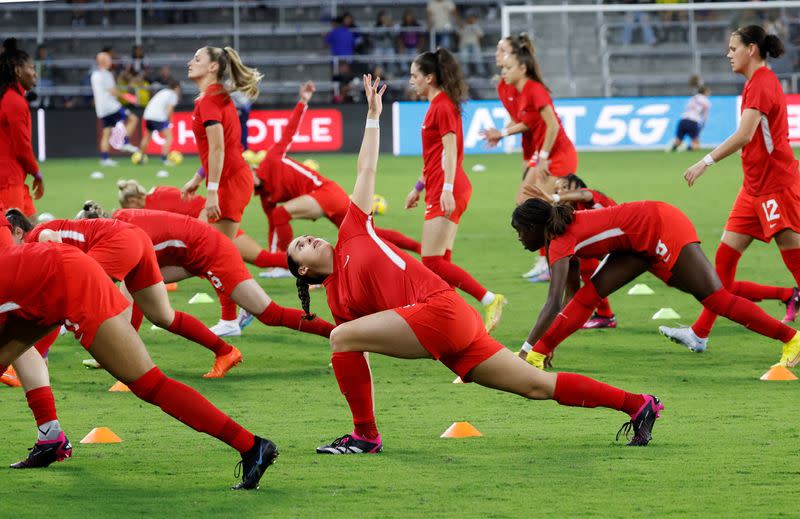 Soccer - U.S. versus Canada at SheBelieves Cup in Orlando