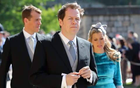 Tom Parker Bowles arrives