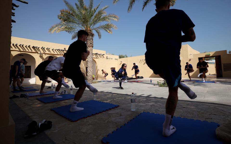 Preparations are well underway at the England team hotel for the first group game - Eddie Keogh - The FA