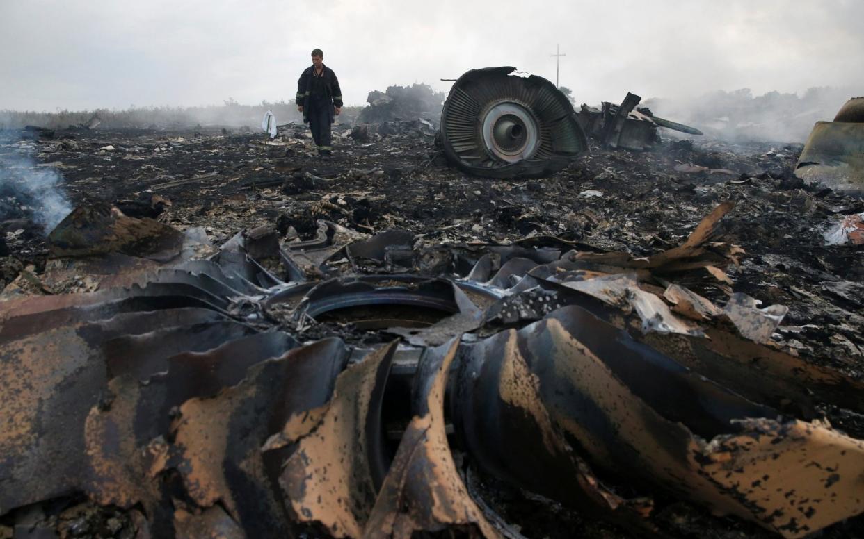 MH17 was shot down over eastern Ukraine in in July 2014