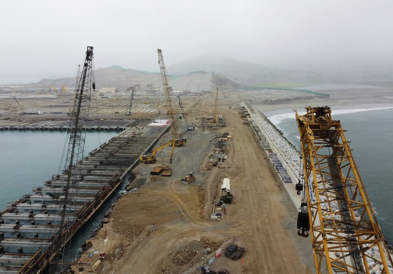 FILE PHOTO: China widens South America trade highway with Silk Road mega port