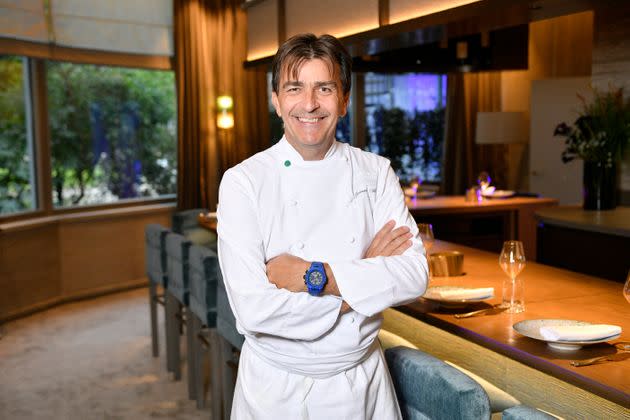 Le chef Yannick Alleno au Pavillon Ledoyen, le 7 octobre 2019 (Photo by Francois Durand/Getty Images For Pavillon Ledoyen ) (Photo: Francois Durand via Getty Images)