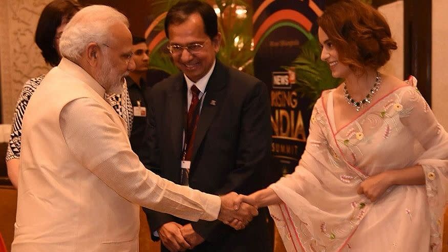 <div class="paragraphs"><p>Kangana Ranaut with Prime Minister Narendra Modi in Delhi. </p></div>