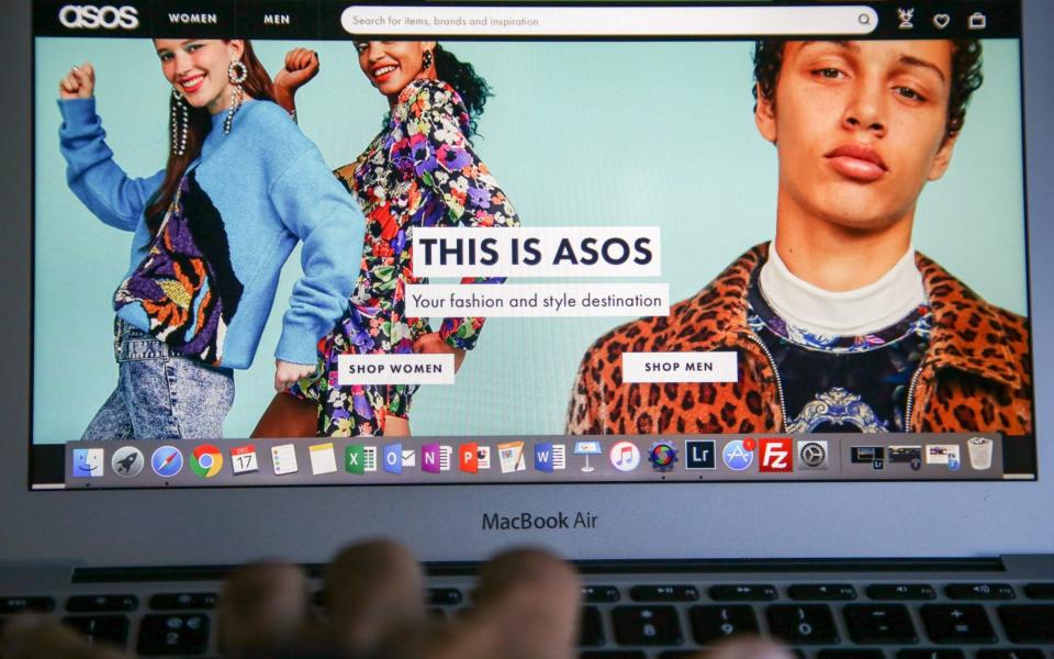 Asos website