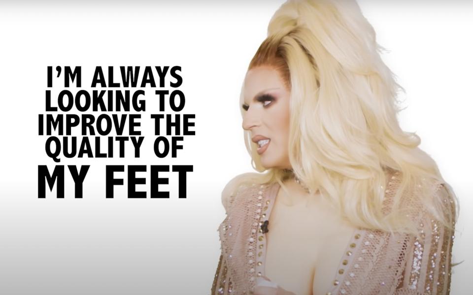 Katya says, Im always looking to improve the quality of my feet