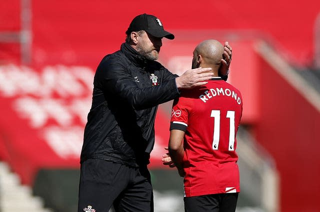 Ralph Hasenhuttl believes in Nathan Redmond's ability