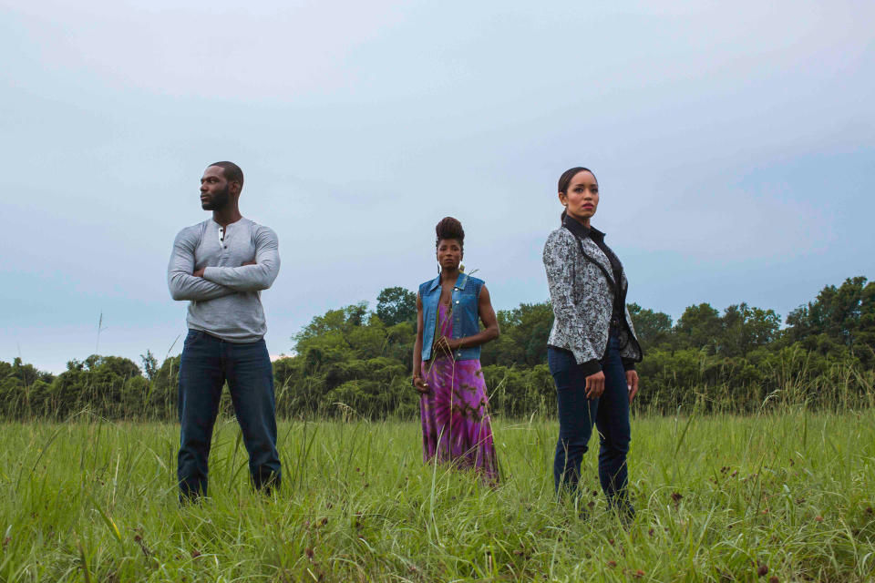 Kofi Siriboe, Rutina Wesley and Dawn-Lyen Gardner on 'Queen Sugar'<span class="copyright">OWN</span>