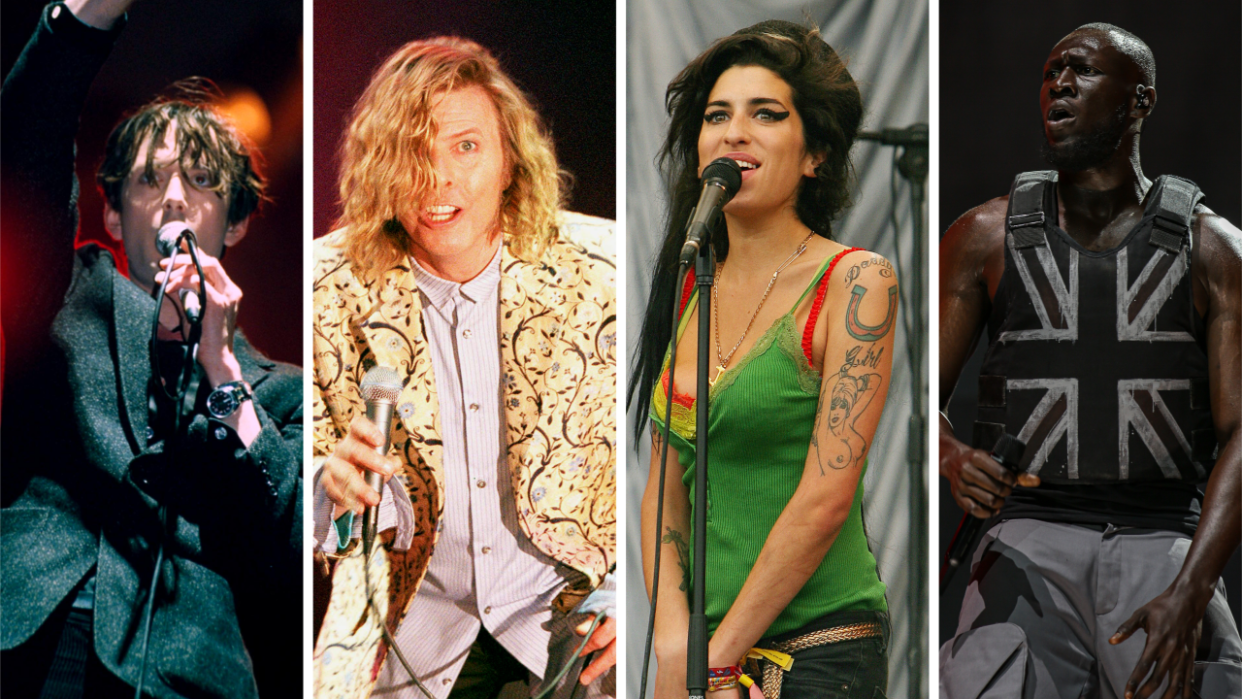  Pulp, David Bowie, Amy Winehouse and Stormzy performing at Glastonbury over the years 