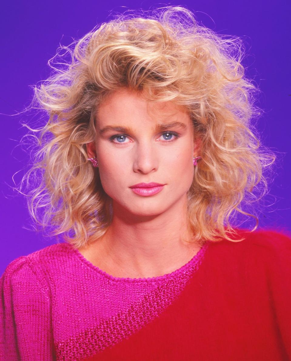 Nicollette Sheridan poses for a portrait in 1987